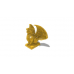 Gold Winged Chimera Statue